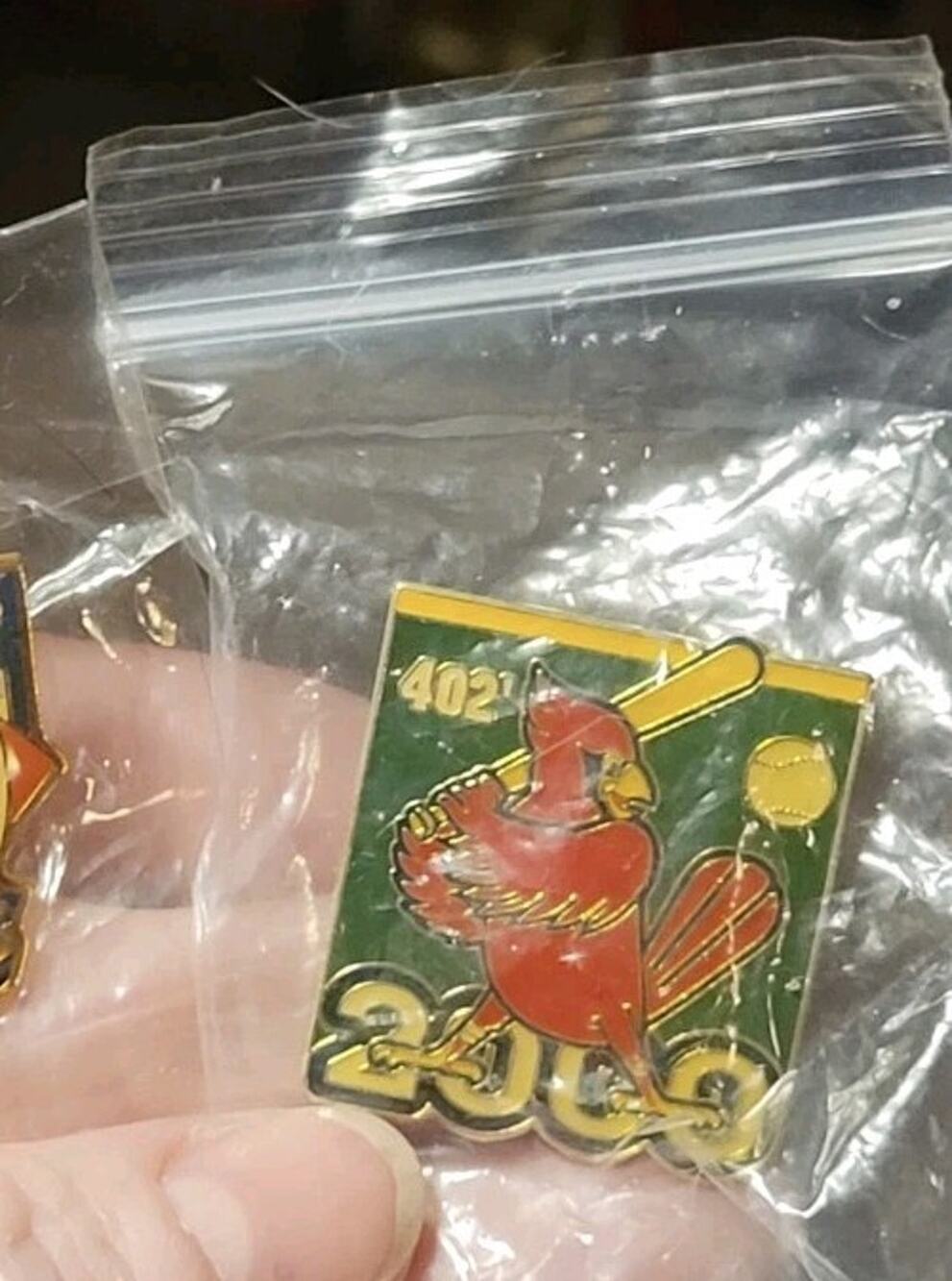 Vintage St Louis Cardinals Baseball Lapel Hat Pin 2000 Fan Gift Souvenir New